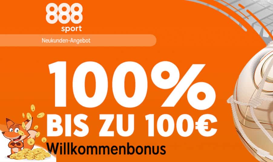 888 Sportwetten Bonus