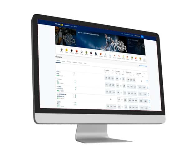 Admiralbet Website Desktop