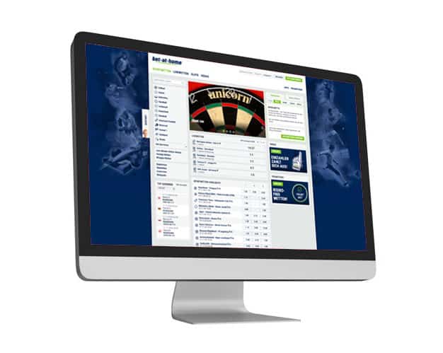 bet at home Website Desktop