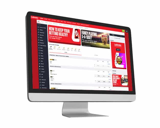 Ladbrokes Website Desktop