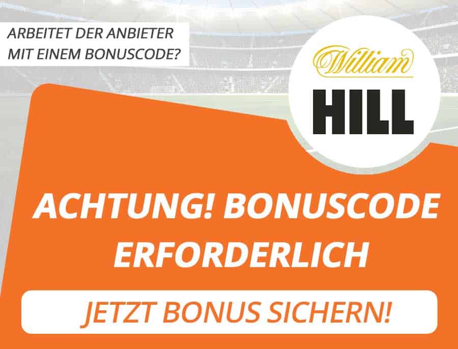 William Hill Bonus Code